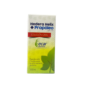 HEDERA HELIX 0.7%+PROPOLEO 0.1% SOLUCION FRASCO X 100 ML